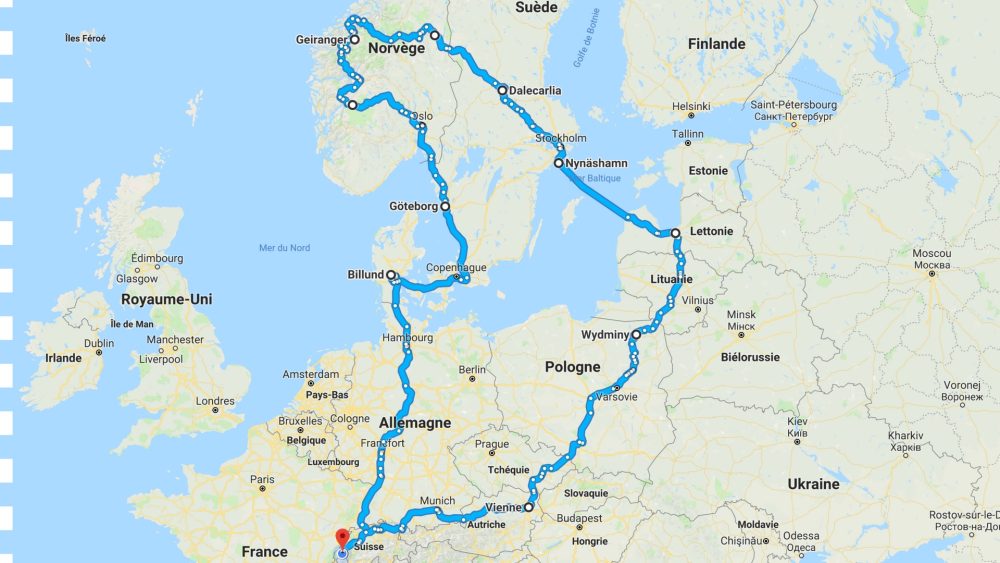 Projet de voyage: la scandinavie