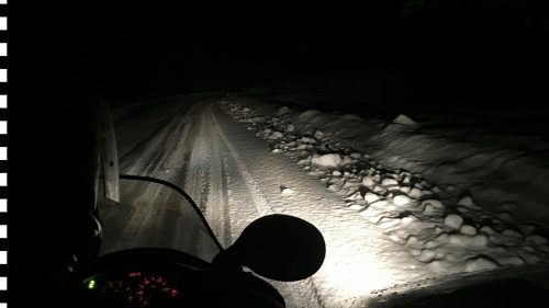 Les cols blancs, notre première hivernale